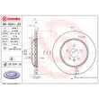 Jeu de 2 disques de frein arrière BREMBO 09.D241.23 - Visuel 2