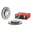 Jeu de 2 disques de frein avant BREMBO 09.D247.11 - Visuel 1