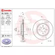 Jeu de 2 disques de frein avant BREMBO 09.D253.11 - Visuel 2