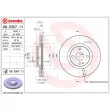 Jeu de 2 disques de frein avant BREMBO 09.D307.11 - Visuel 2