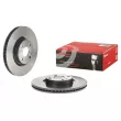 Jeu de 2 disques de frein avant BREMBO 09.D307.11 - Visuel 1
