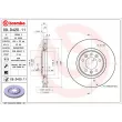 Jeu de 2 disques de frein arrière BREMBO 09.D420.11 - Visuel 2