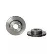 Jeu de 2 disques de frein avant BREMBO 09.D421.11 - Visuel 1