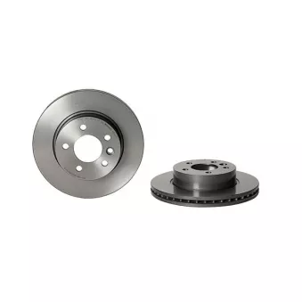 Jeu de 2 disques de frein avant BREMBO 09.D421.11