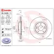Jeu de 2 disques de frein avant BREMBO 09.D428.11 - Visuel 2