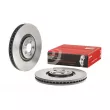 Jeu de 2 disques de frein avant BREMBO 09.D433.11 - Visuel 1