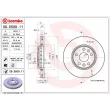 Jeu de 2 disques de frein avant BREMBO 09.D509.11 - Visuel 2