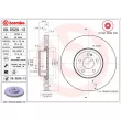 Jeu de 2 disques de frein avant BREMBO 09.D529.13 - Visuel 2
