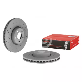 Jeu de 2 disques de frein avant BREMBO 09.D529.23