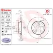 Jeu de 2 disques de frein arrière BREMBO 09.D533.13 - Visuel 2