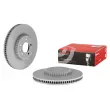 Jeu de 2 disques de frein avant BREMBO 09.D549.23 - Visuel 1