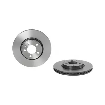 Jeu de 2 disques de frein avant BREMBO 09.D571.11