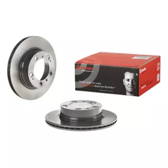 Jeu de 2 disques de frein arrière BREMBO 09.D580.11