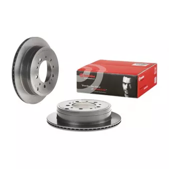 Jeu de 2 disques de frein arrière BREMBO 09.D618.11