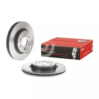 Jeu de 2 disques de frein avant BREMBO 09.D619.11