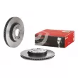 Jeu de 2 disques de frein avant BREMBO 09.D624.11 - Visuel 1