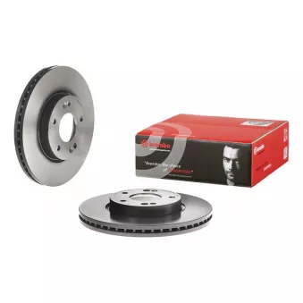 Jeu de 2 disques de frein avant BREMBO 09.D624.11