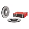 Jeu de 2 disques de frein avant BREMBO 09.D625.11 - Visuel 1