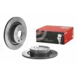 Jeu de 2 disques de frein arrière BREMBO 09.D689.11 - Visuel 1