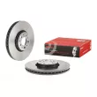 Jeu de 2 disques de frein avant BREMBO 09.D725.11 - Visuel 1