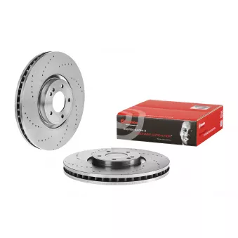 Jeu de 2 disques de frein avant BREMBO