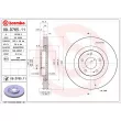 Jeu de 2 disques de frein avant BREMBO 09.D765.11 - Visuel 2