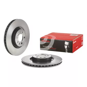 Jeu de 2 disques de frein avant BREMBO