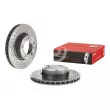 Jeu de 2 disques de frein avant BREMBO 09.D805.11 - Visuel 1
