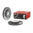 Jeu de 2 disques de frein avant BREMBO 09.D881.11 - Visuel 1