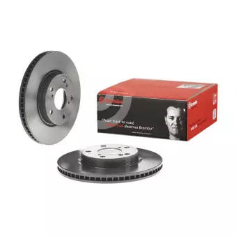 Jeu de 2 disques de frein avant BREMBO 09.D881.11