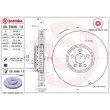 Disque de frein avant droit BREMBO 09.D896.13 - Visuel 2