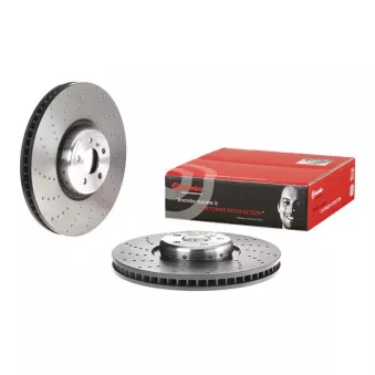 Disque de frein avant gauche BREMBO 09.D897.23
