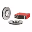 Disque de frein avant droit BREMBO 09.D898.23 - Visuel 1
