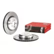 Disque de frein arrière droit BREMBO 09.D901.33 - Visuel 1
