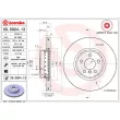 Jeu de 2 disques de frein avant BREMBO 09.D904.13 - Visuel 2