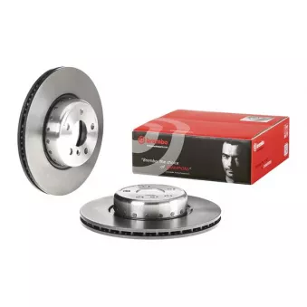 Jeu de 2 disques de frein avant BREMBO 09.D904.13