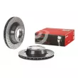 Disque de frein arrière gauche BREMBO 09.D934.11 - Visuel 1
