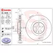 Disque de frein avant gauche BREMBO 09.D938.11 - Visuel 2