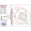 Disque de frein avant droit BREMBO 09.D939.11 - Visuel 2
