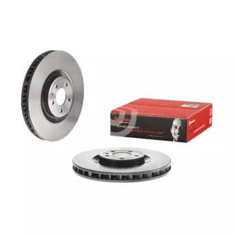 Disque de frein avant droit BREMBO 09.D939.11