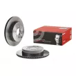 Jeu de 2 disques de frein arrière BREMBO 09.D942.11 - Visuel 1