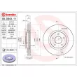 Jeu de 2 disques de frein avant BREMBO 09.D943.11 - Visuel 2