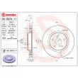 Jeu de 2 disques de frein avant BREMBO 09.D979.11 - Visuel 2
