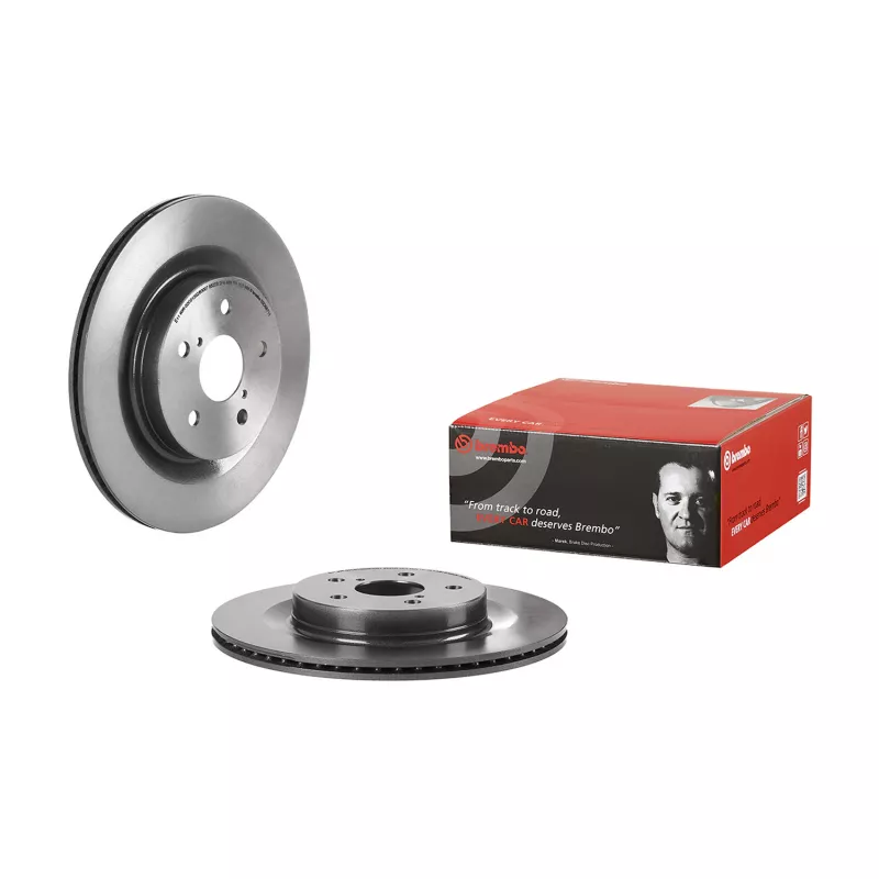 Jeu de 2 disques de frein avant BREMBO 09.D981.11