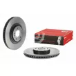 Jeu de 2 disques de frein avant BREMBO 09.D990.11 - Visuel 1