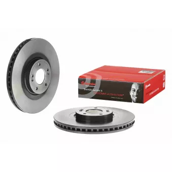 Jeu de 2 disques de frein avant BREMBO 09.D990.11