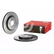 Jeu de 2 disques de frein arrière BREMBO 09.D991.11 - Visuel 1