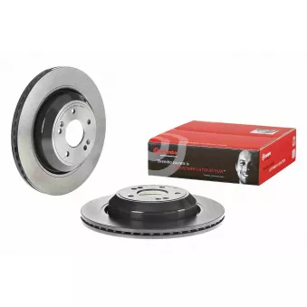 Jeu de 2 disques de frein arrière BREMBO 09.D995.11