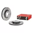 Jeu de 2 disques de frein avant BREMBO 09.E034.11 - Visuel 1