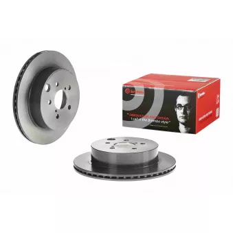 Jeu de 2 disques de frein arrière BREMBO
